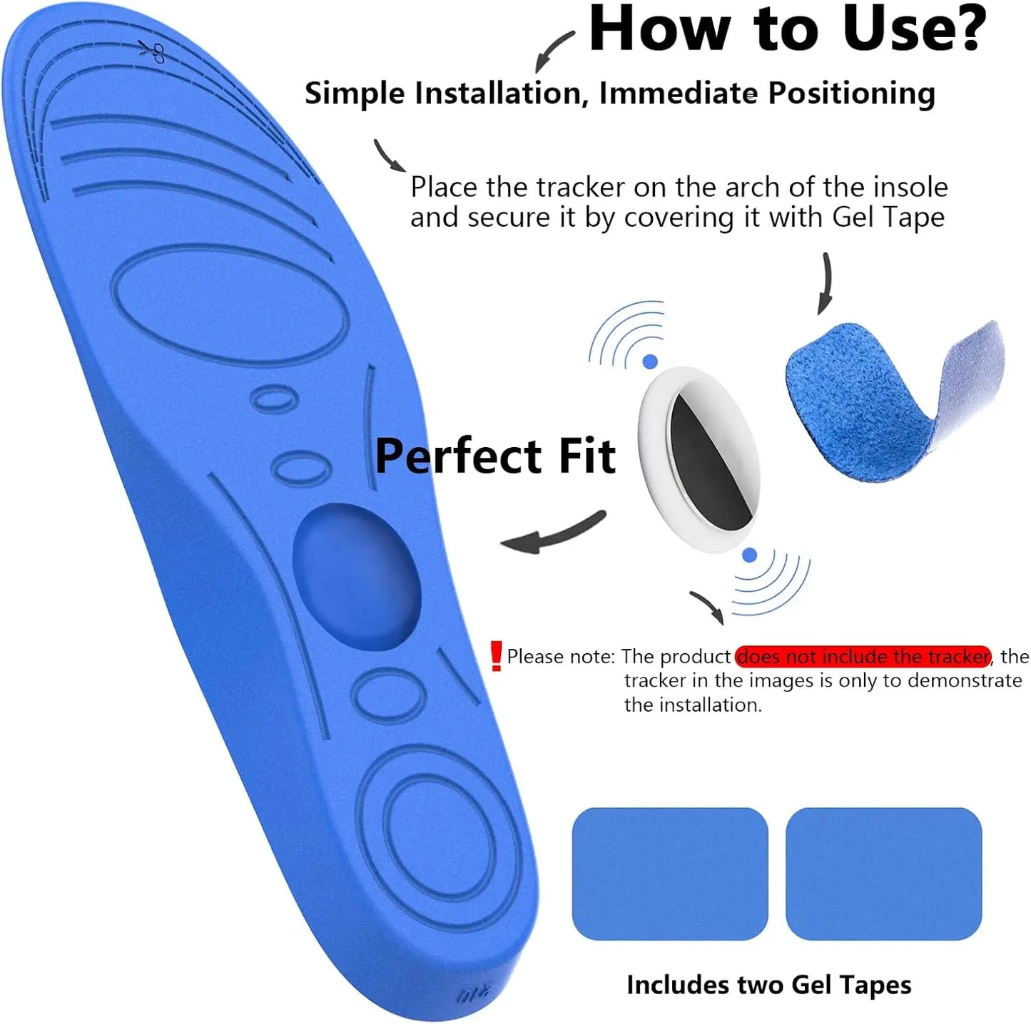 Glements™ Tracking Soles