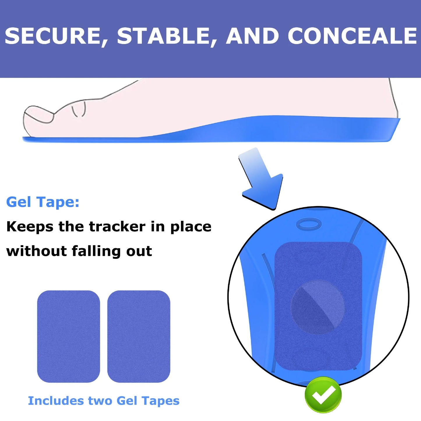 Glements™ Tracking Soles