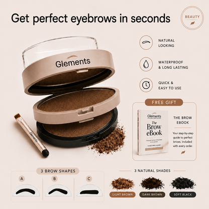 Glements™ Eyebrows Stamp