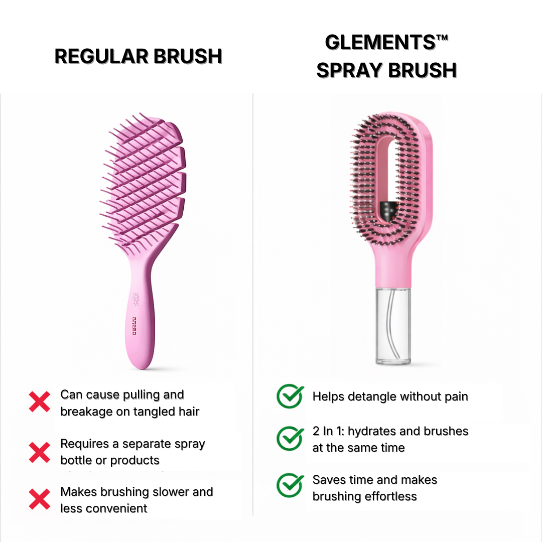 Glements™ Spray Brush